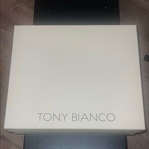 Tony Bianco Cream Shoe Box